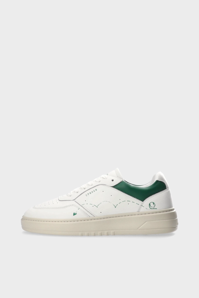 Studio Copenhagen CPH LONDON M Leather White/green