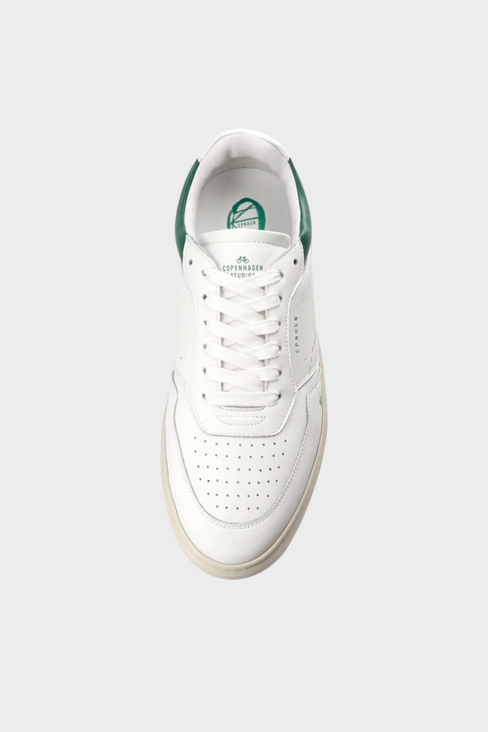 Studio Copenhagen CPH LONDON M Leather White/green