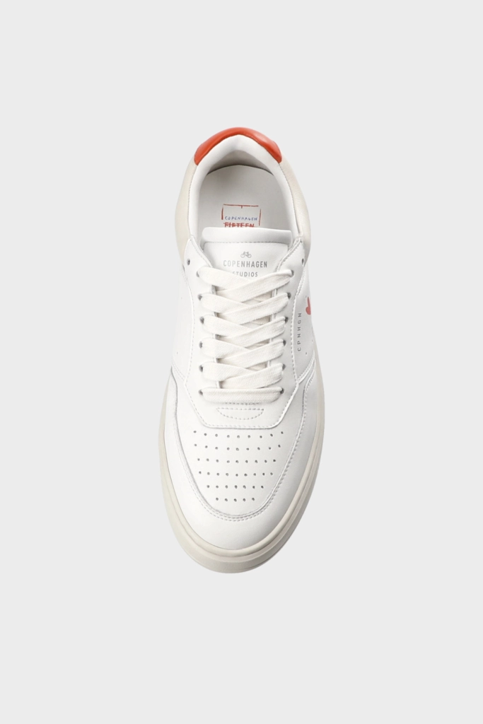 Studio Copenhagen CPH PARIS Leather White/orange