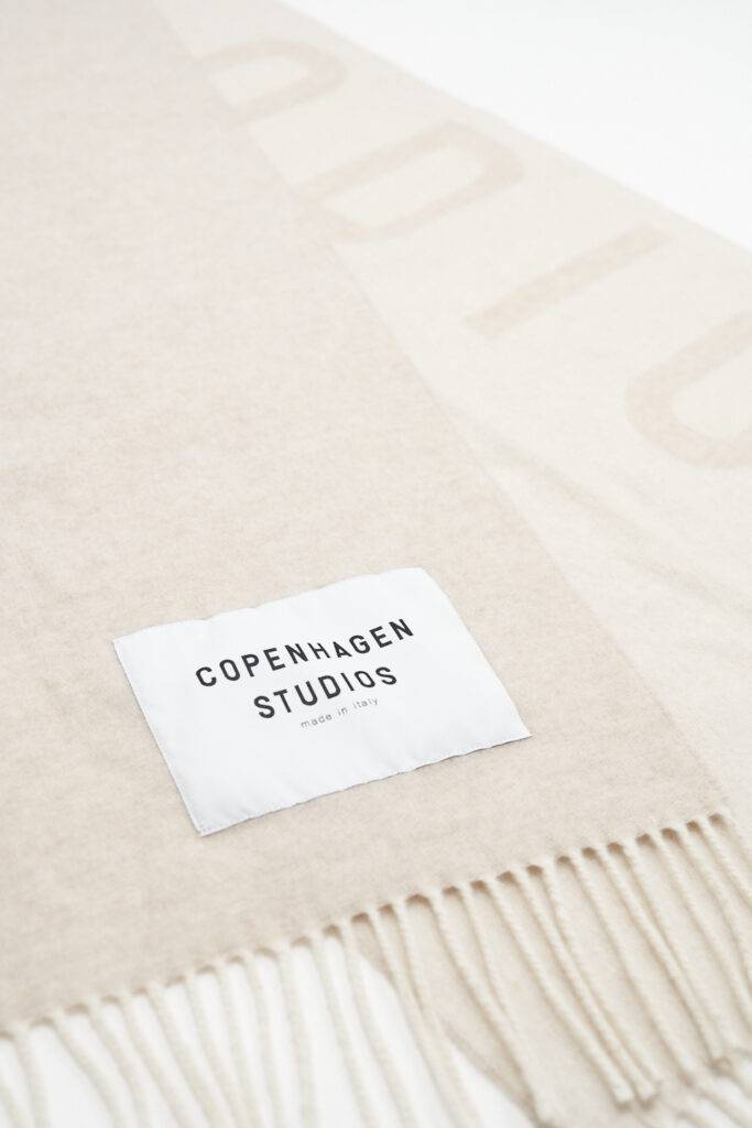 Studio Copenhagen CPH SHAWL 1 Wool Mix Beige