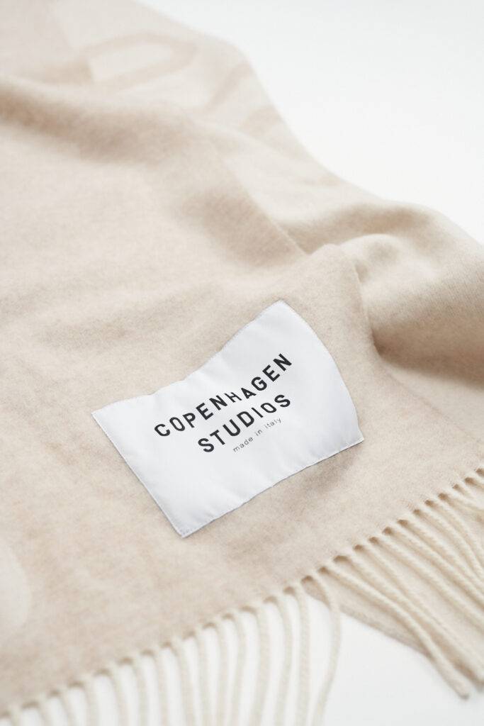 Studio Copenhagen CPH SHAWL 1 Wool Mix Beige