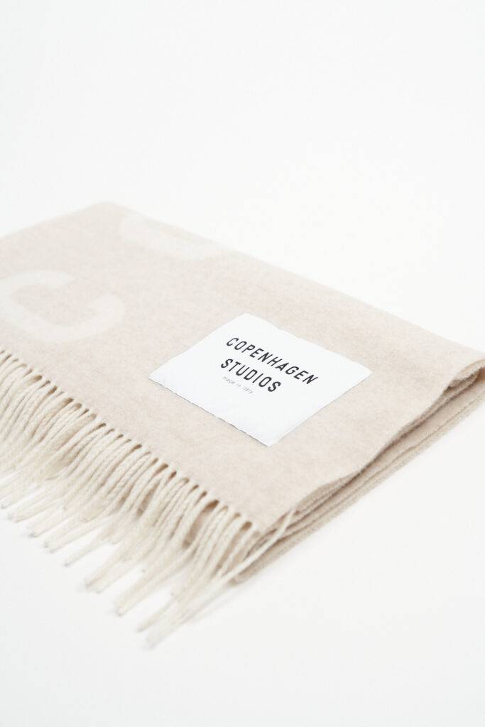 Studio Copenhagen CPH SHAWL 1 Wool Mix Beige
