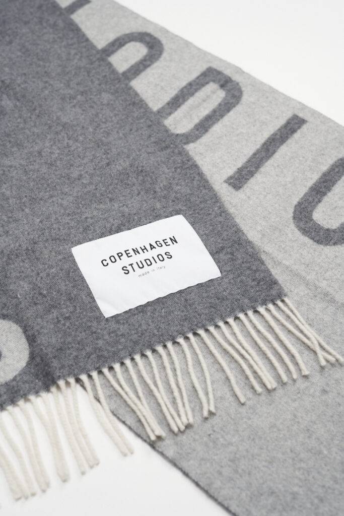 Studio Copenhagen CPH SHAWL 1 Wool Mix Grey