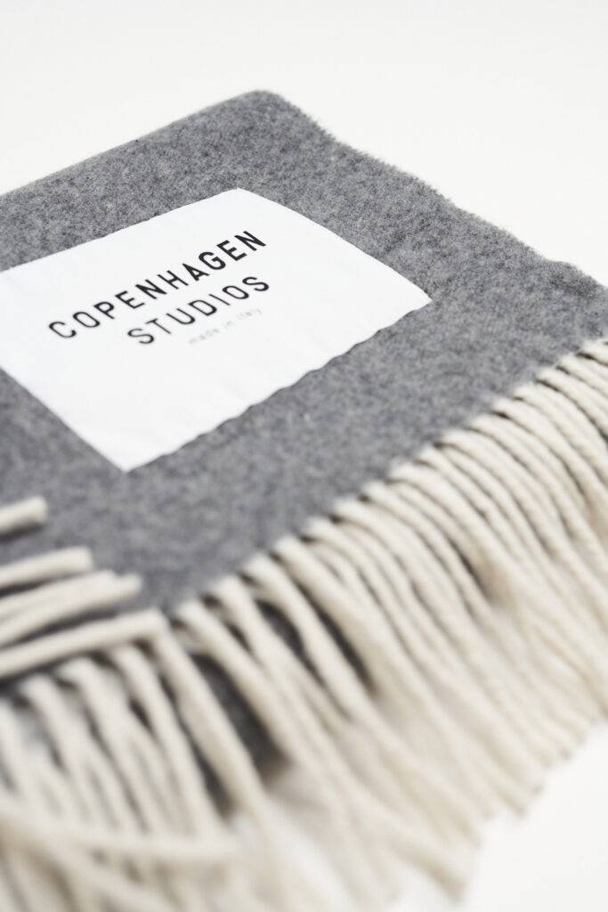 Studio Copenhagen CPH SHAWL 1 Wool Mix Grey