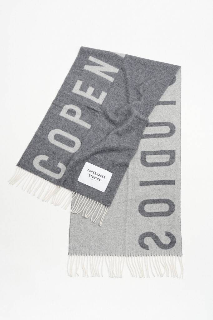 Studio Copenhagen CPH SHAWL 1 wool mix grey
