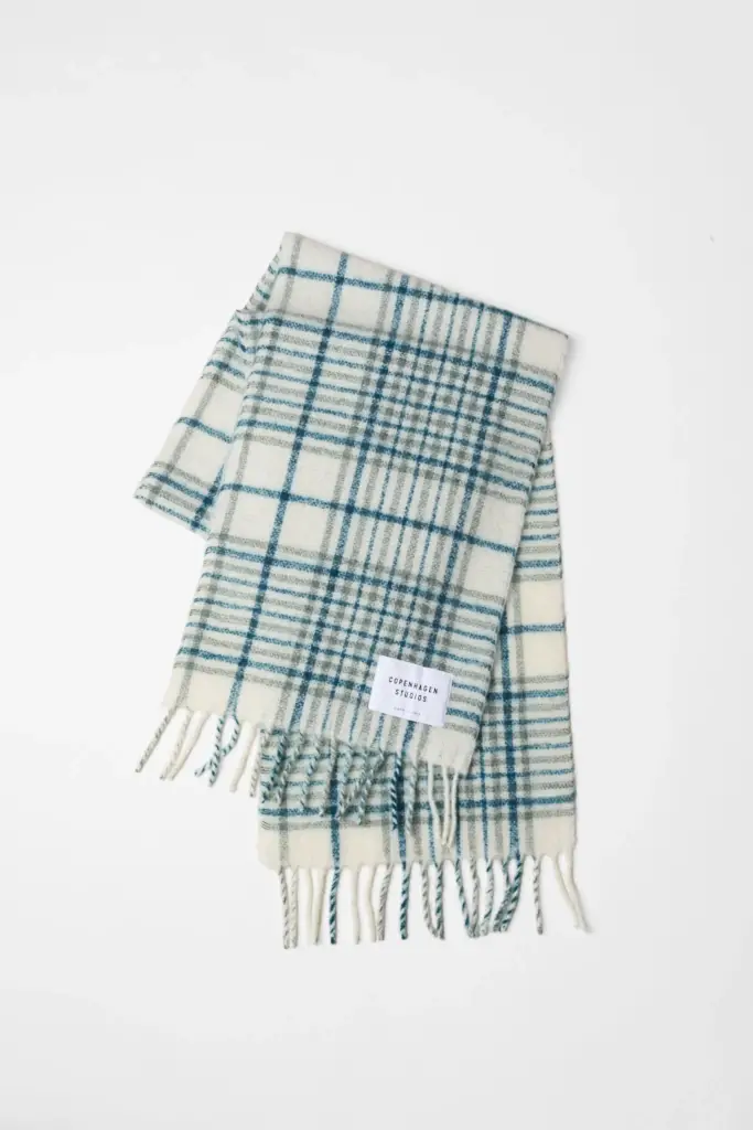 Studio Copenhagen CPH SHAWL 10 Wool Mix Turquoise