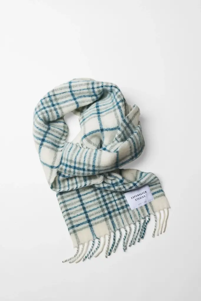 Studio Copenhagen CPH SHAWL 10 Wool Mix Turquoise