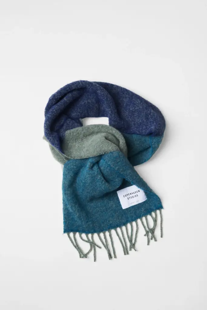 Studio Copenhagen CPH SHAWL 11 Wool Mix Turquoise