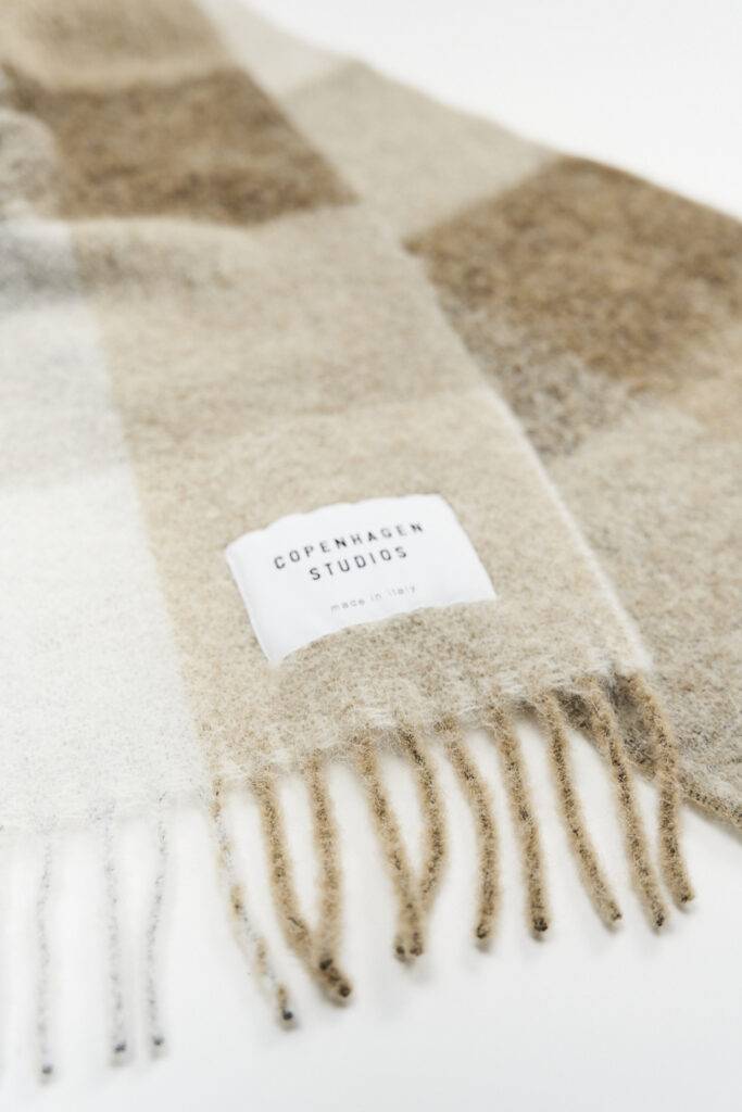 Studio Copenhagen CPH SHAWL 4 Wool Mix Beige