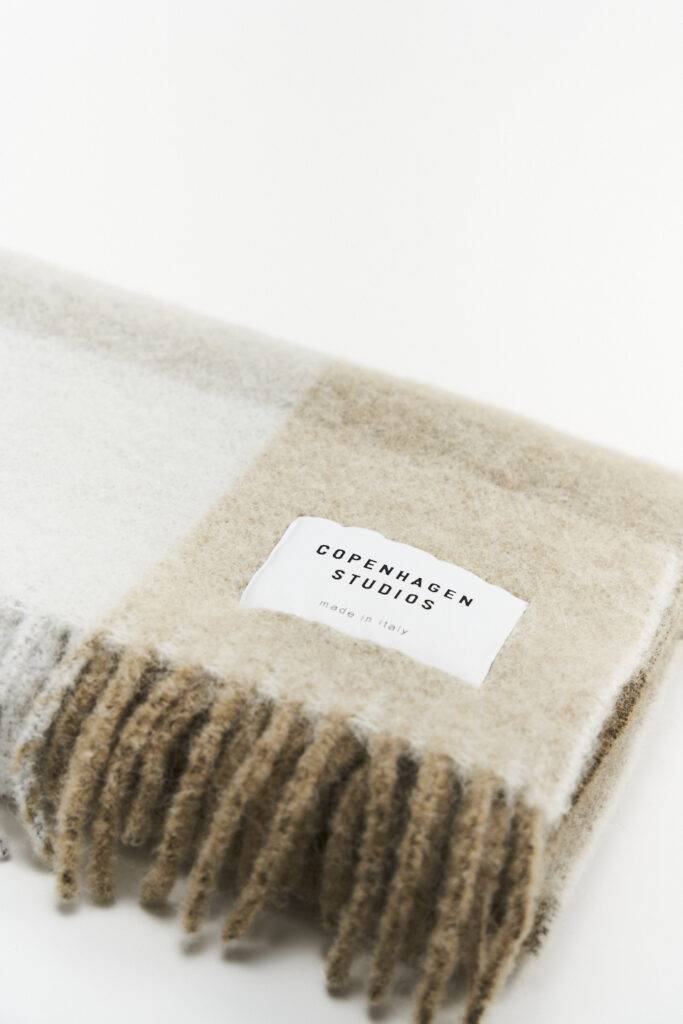 Studio Copenhagen CPH SHAWL 4 Wool Mix Beige