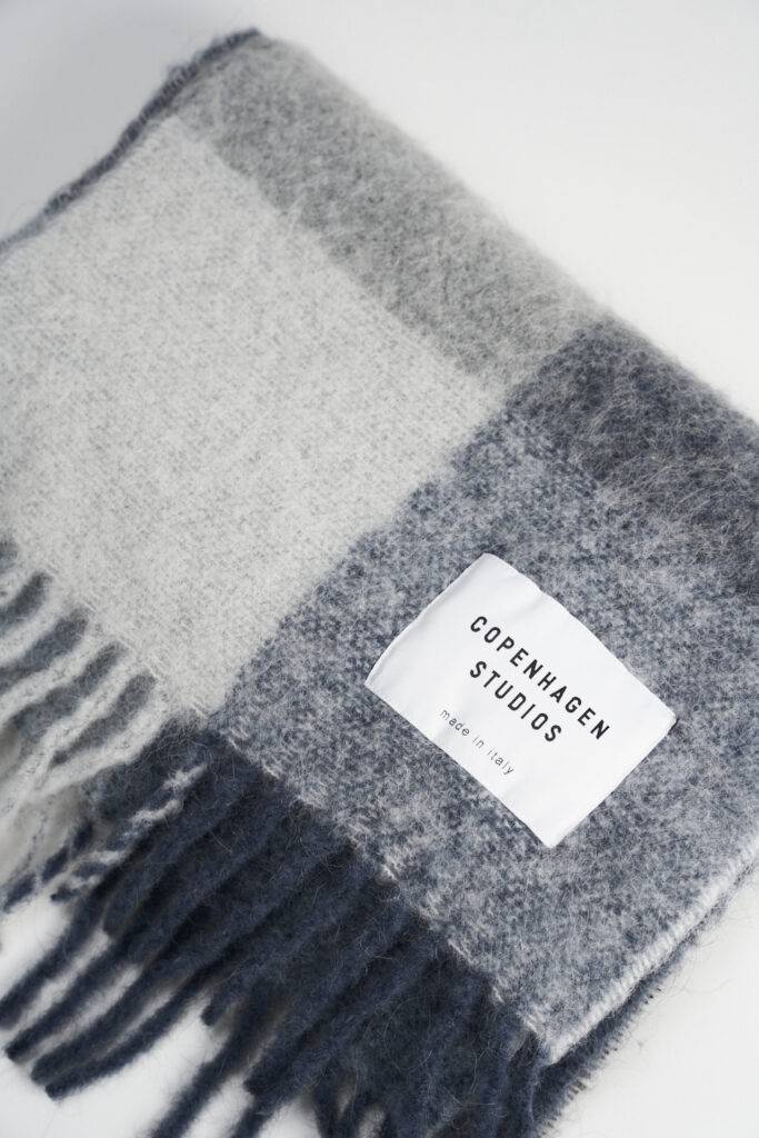 Studio Copenhagen CPH SHAWL 4 Wool Mix Blue