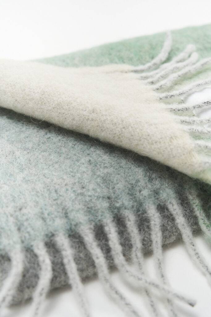 Studio Copenhagen CPH SHAWL 4 Wool Mix Jade Green