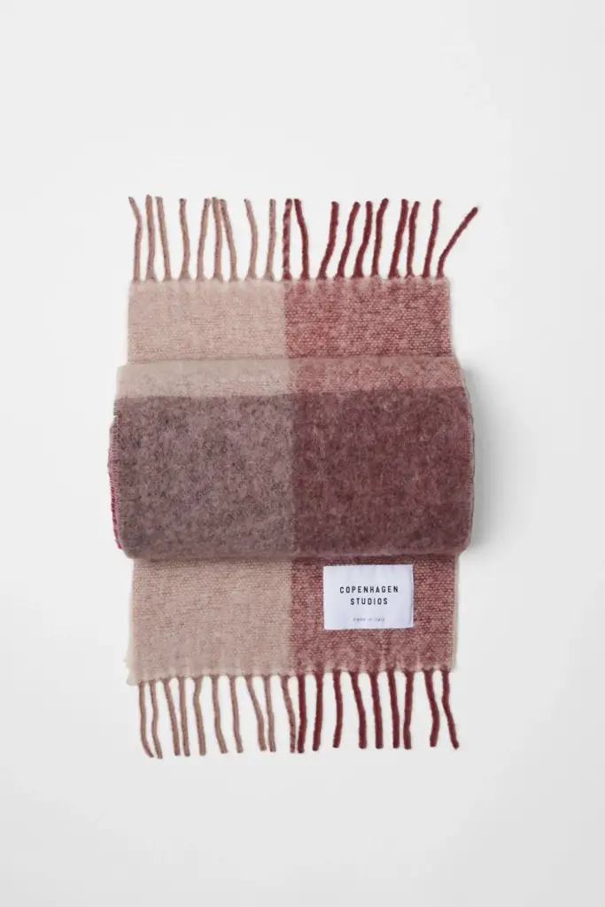 Studio Copenhagen CPH SHAWL 4 Wool Mix Pink