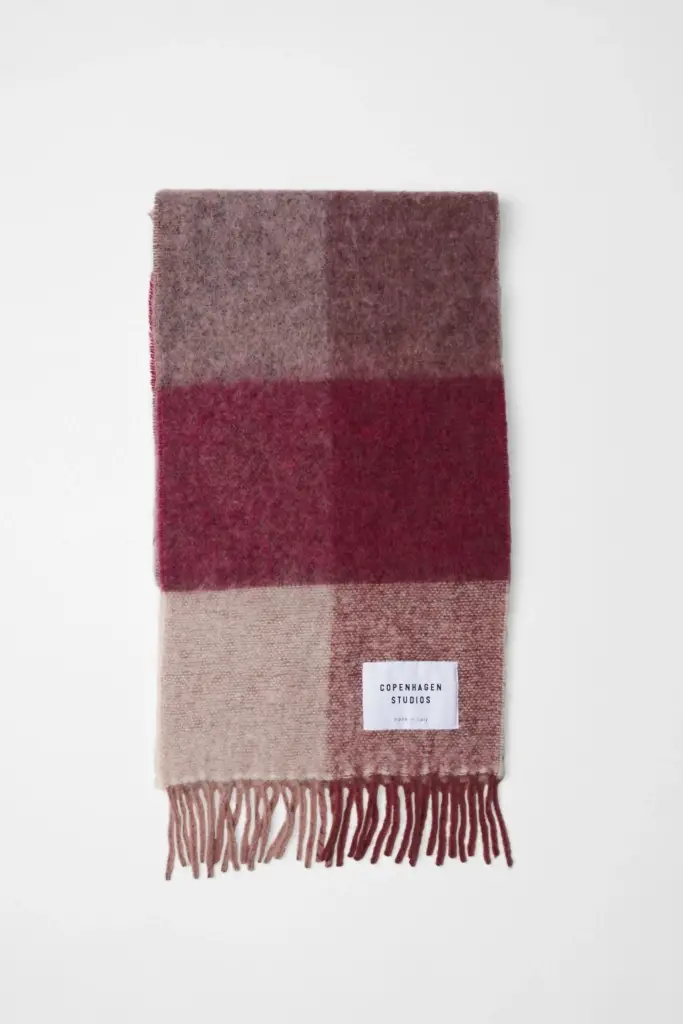 Studio Copenhagen CPH SHAWL 4 wool mix pink