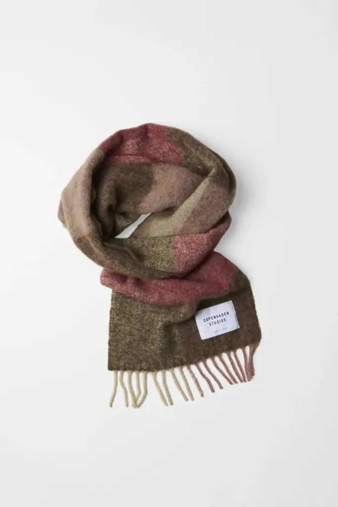 Studio Copenhagen CPH SHAWL 4 Wool Mix Rose/brown