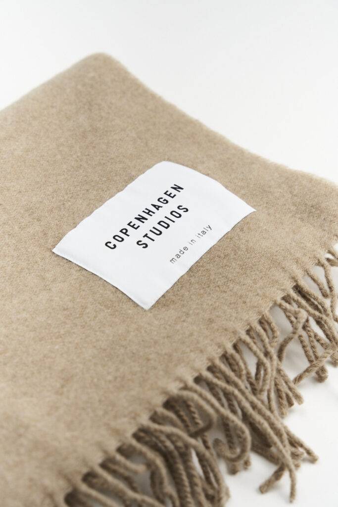 Studio Copenhagen CPH SHAWL 6 Wool Mix Camel
