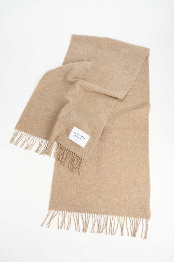 Studio Copenhagen CPH SHAWL 6 wool mix camel