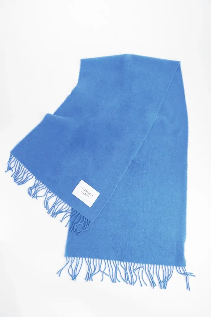 Studio Copenhagen CPH SHAWL 6 wool mix medium blue