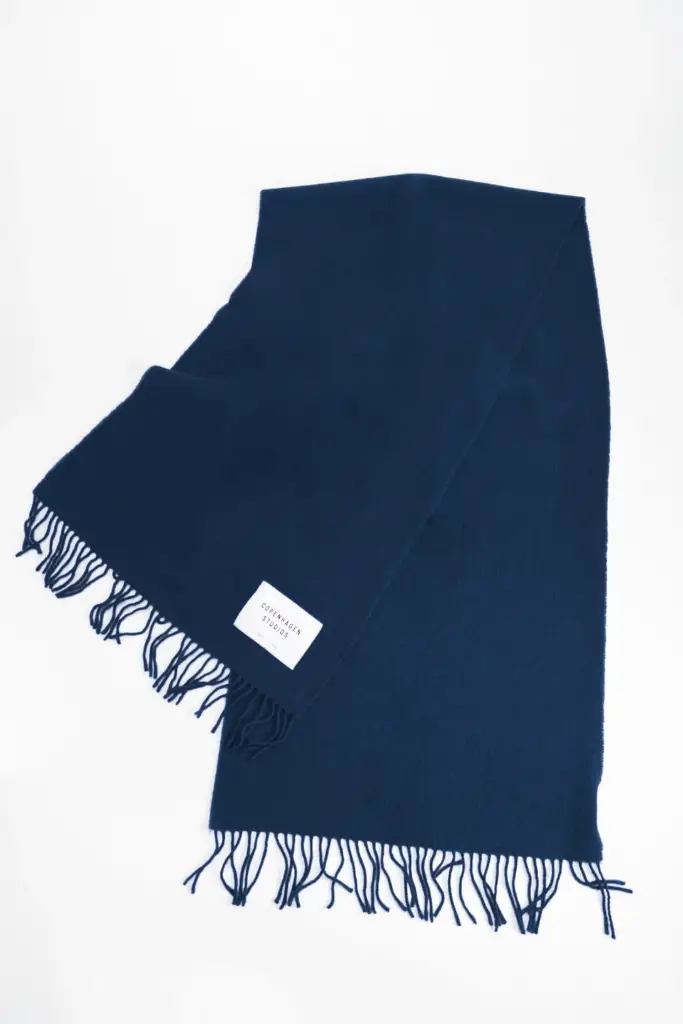 Studio Copenhagen CPH SHAWL 6 wool mix night blue