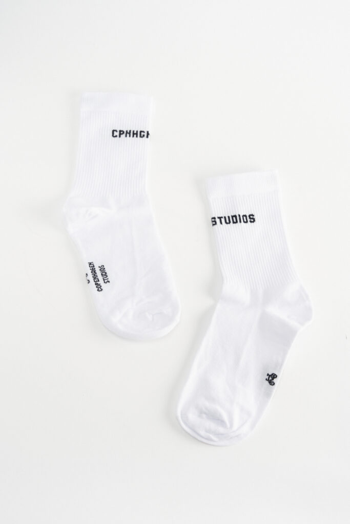 Studio Copenhagen CPH SOCKS 1 Cotton Blend White