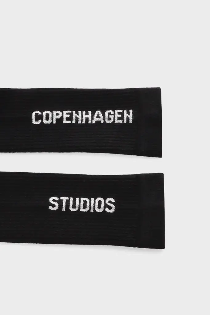 Studio Copenhagen CPH SOCKS 4 Cotton Blend Black