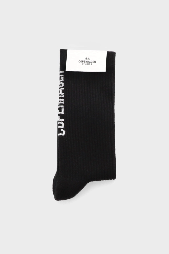 Studio Copenhagen CPH SOCKS 4 cotton blend black