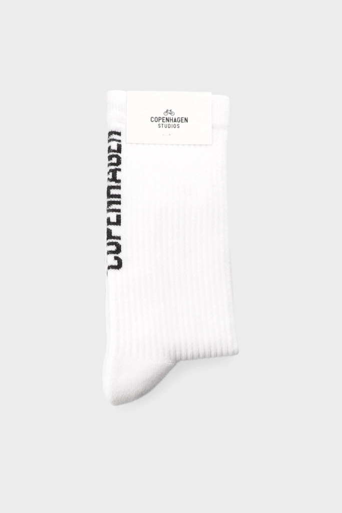 Studio Copenhagen CPH SOCKS 4 cotton blend white