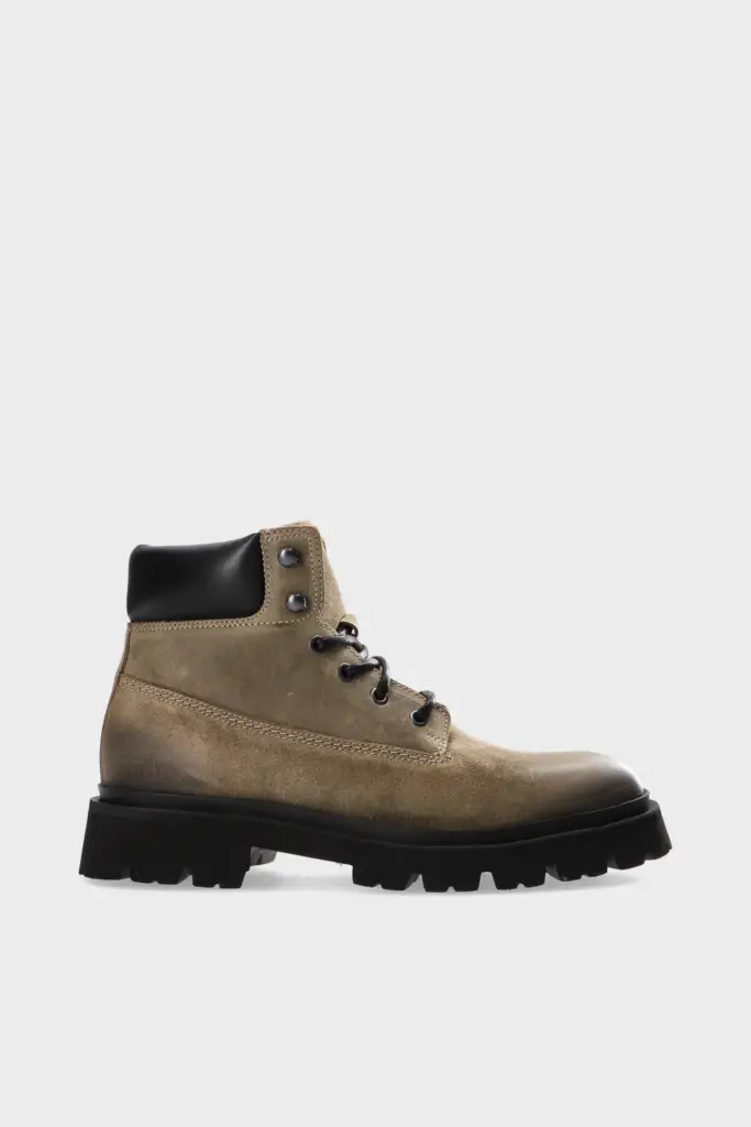 Studio Copenhagen CPH171M waxed suede black/olive