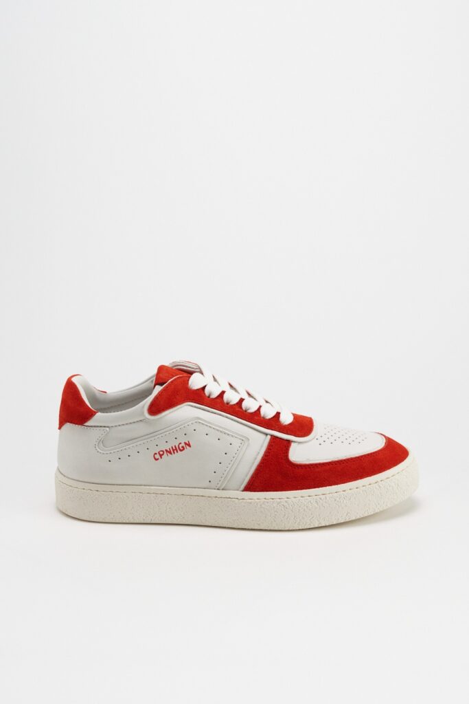 Studio Copenhagen CPH264 leather mix white/red