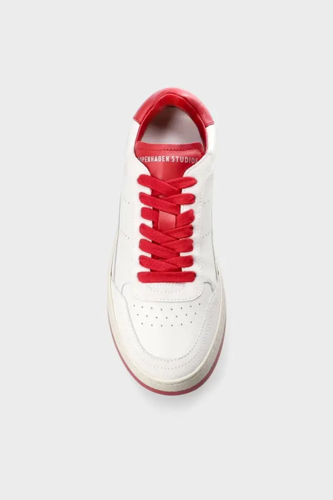 Studio Copenhagen CPH27M Leather Mix White/red