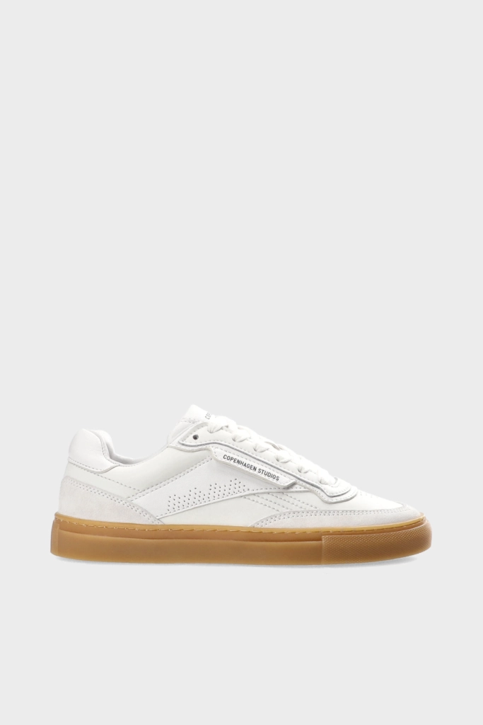 Studio Copenhagen CPH90 leather mix white/caramel