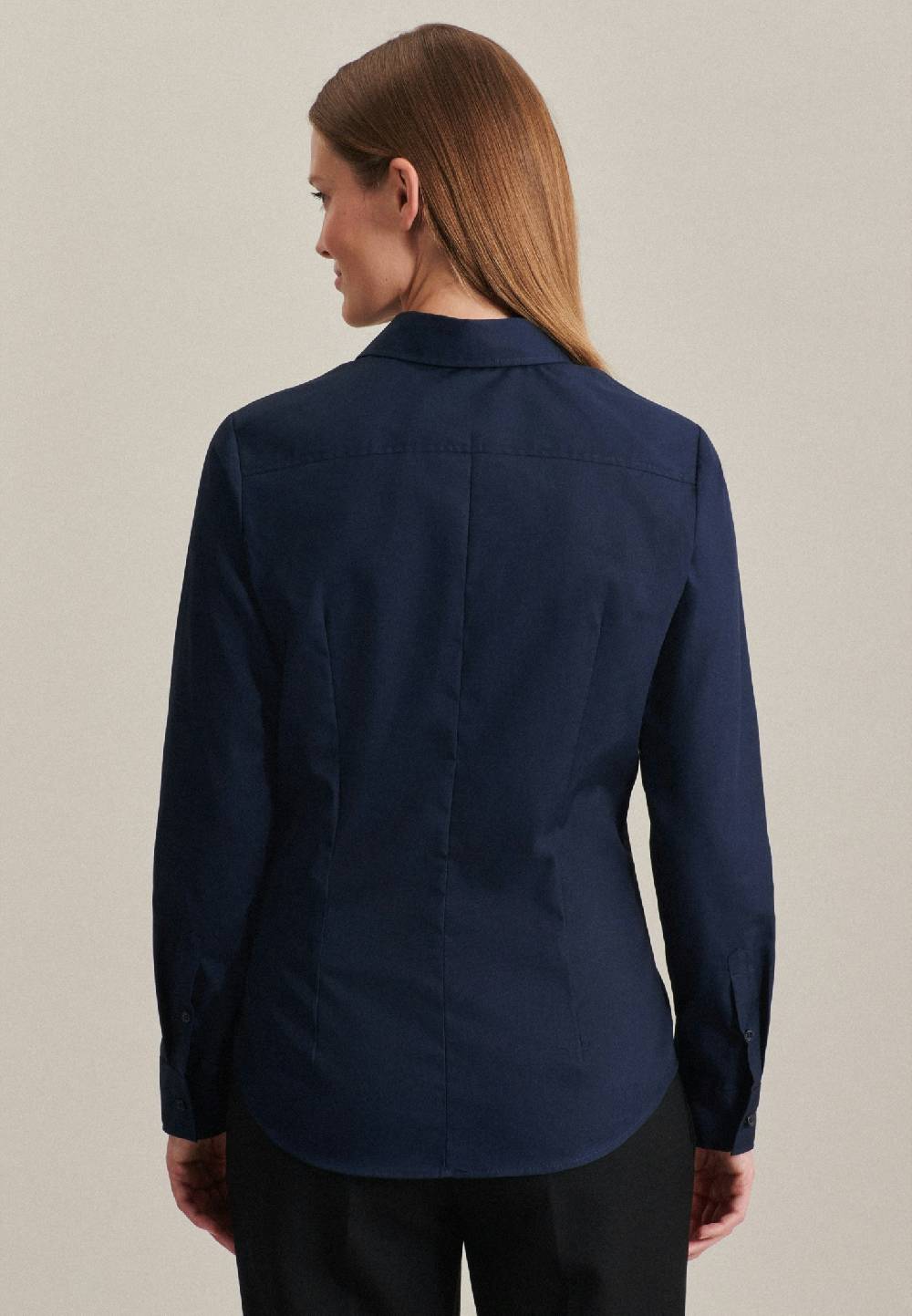 Studio Seidensticker Bügelfreie Fil A Fil Hemdbluse