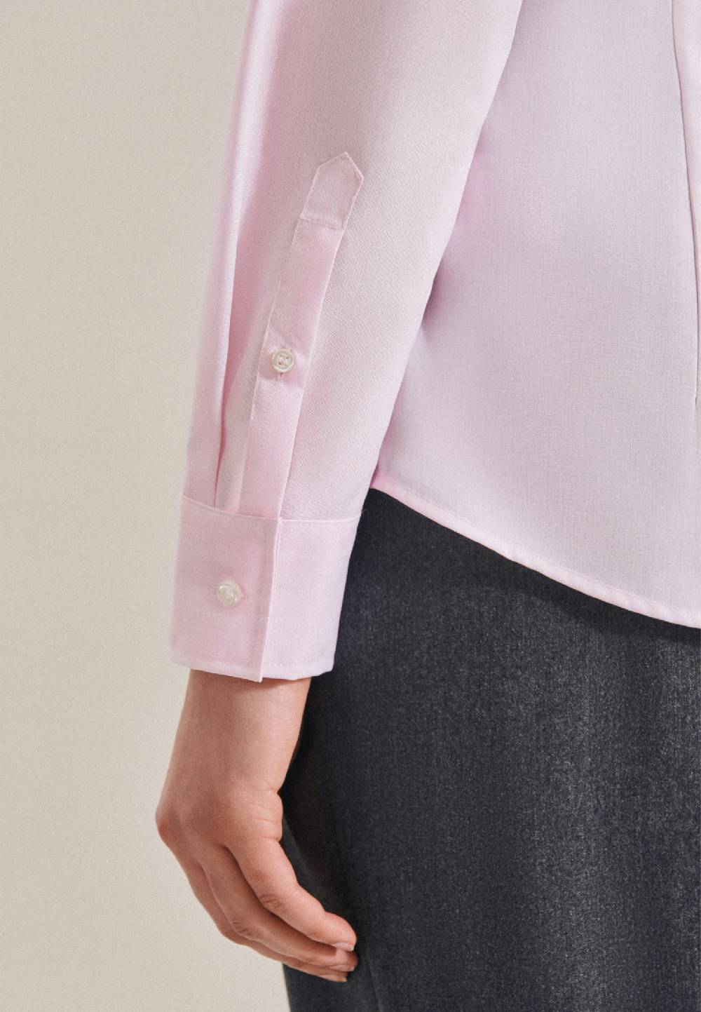 Studio Seidensticker Bügelfreie Fil A Fil Hemdbluse