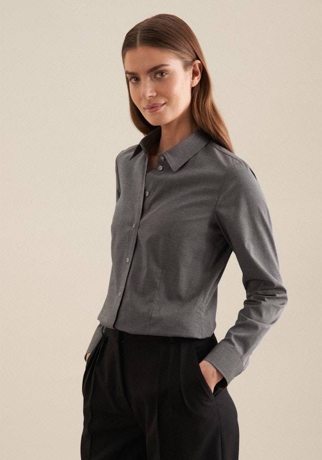 Studio Seidensticker Bügelfreie Fil a fil Hemdbluse