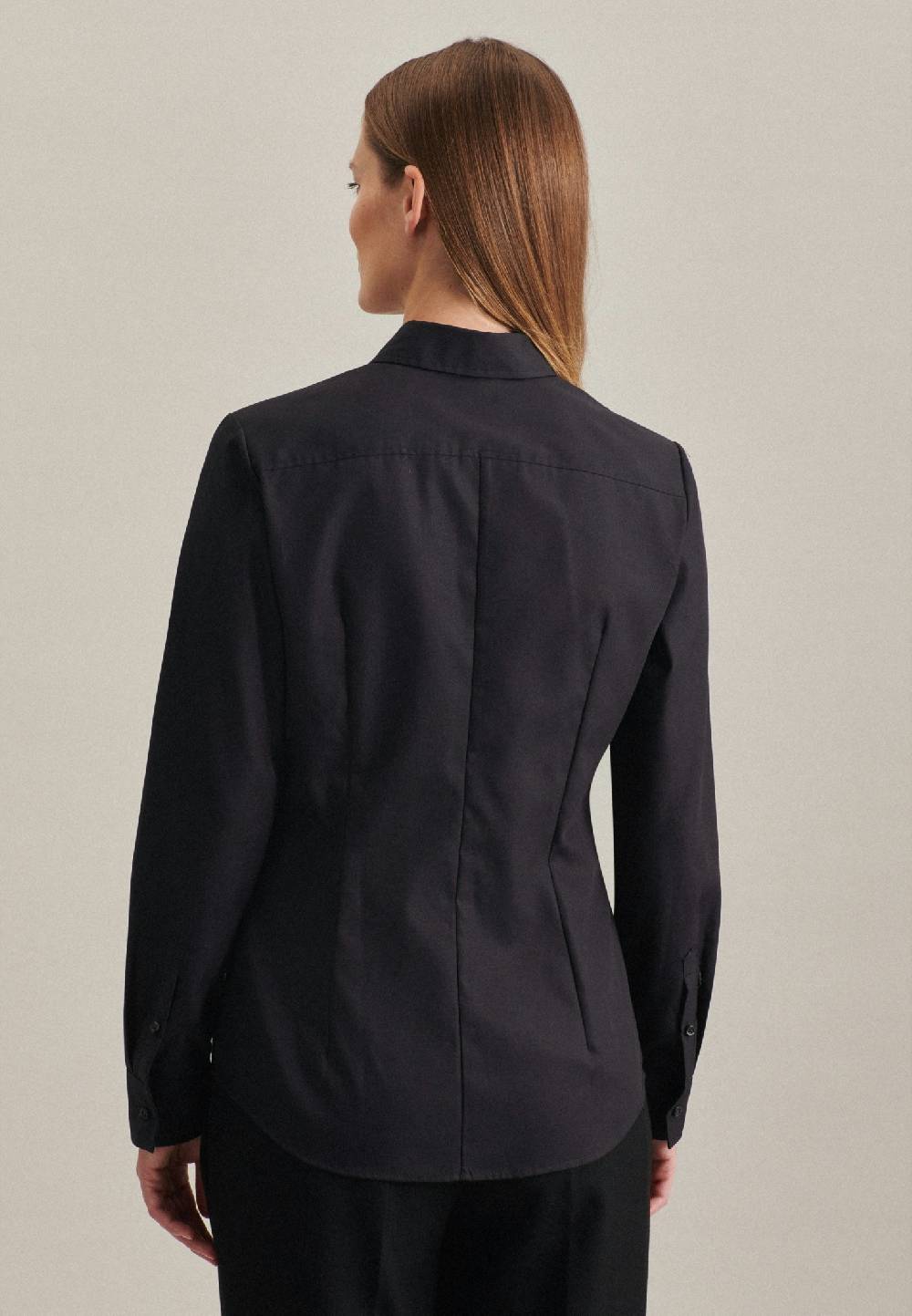 Studio Seidensticker Bügelfreie Fil A Fil Hemdbluse