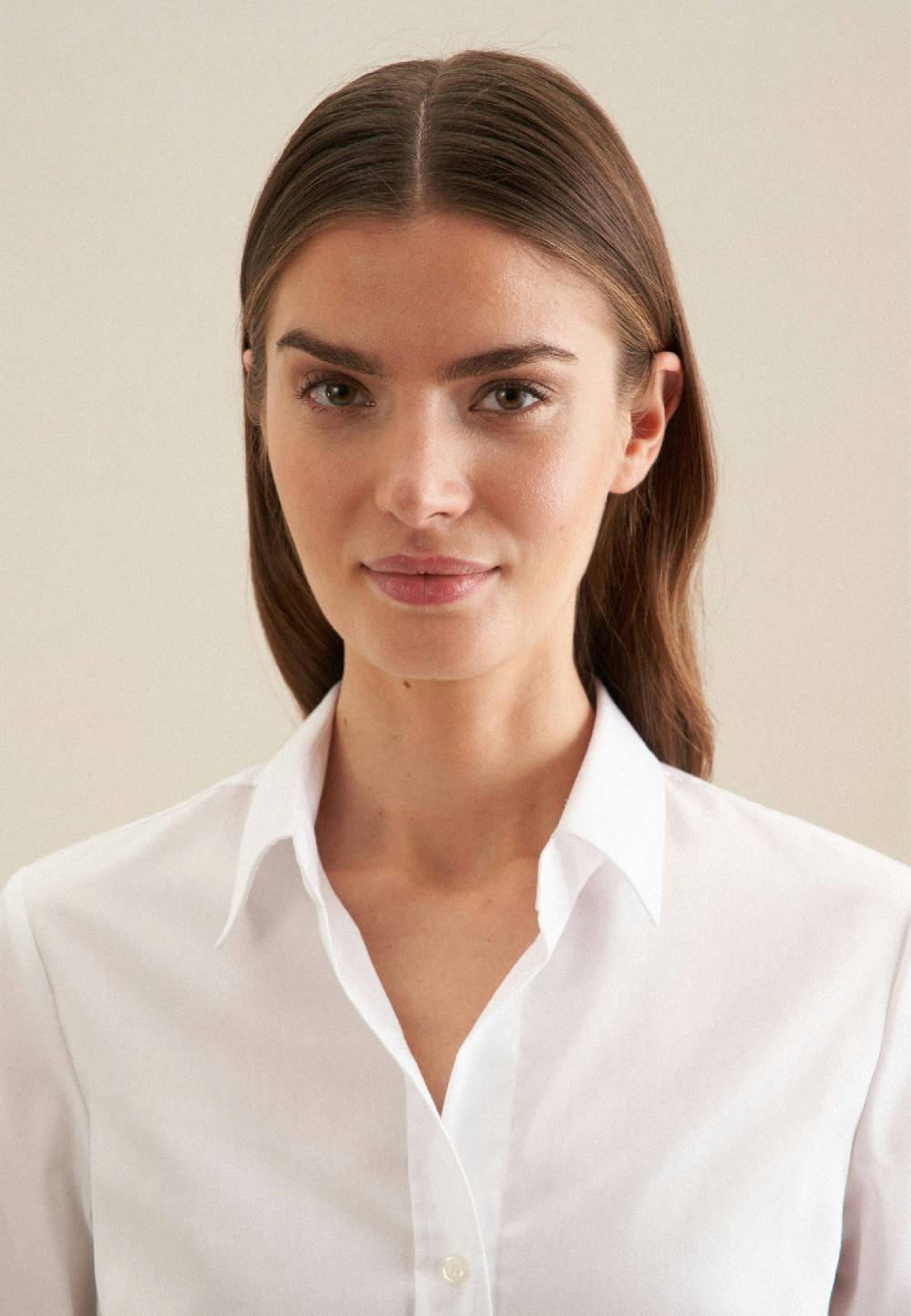 Studio Seidensticker Bügelfreie Fil A Fil Hemdbluse