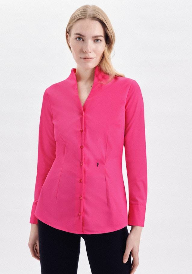 Studio Seidensticker Bügelfreie Popeline Kelchkragenbluse