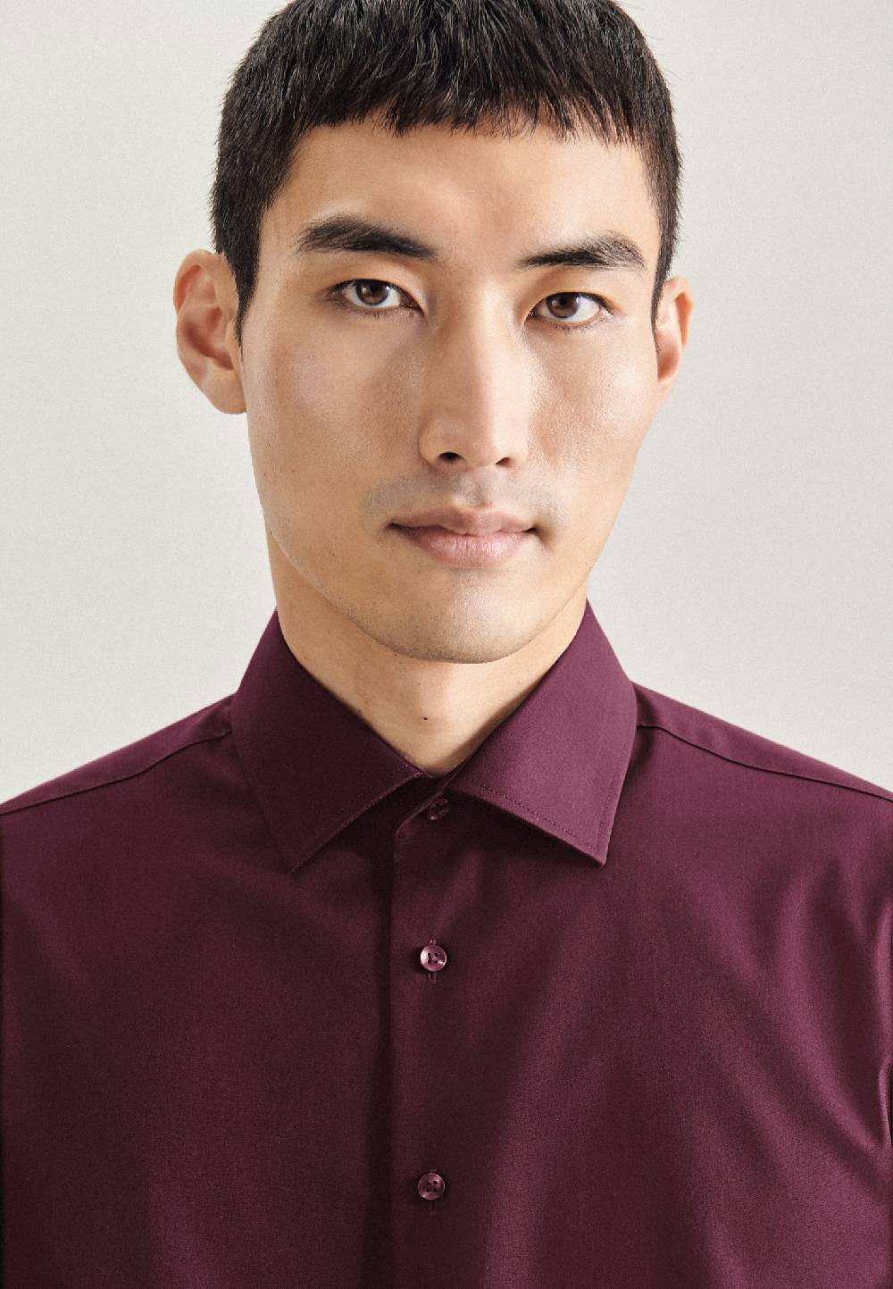 Studio Seidensticker Bügelfreies Fil A Fil Business Hemd In X-Slim Mit Kentkragen