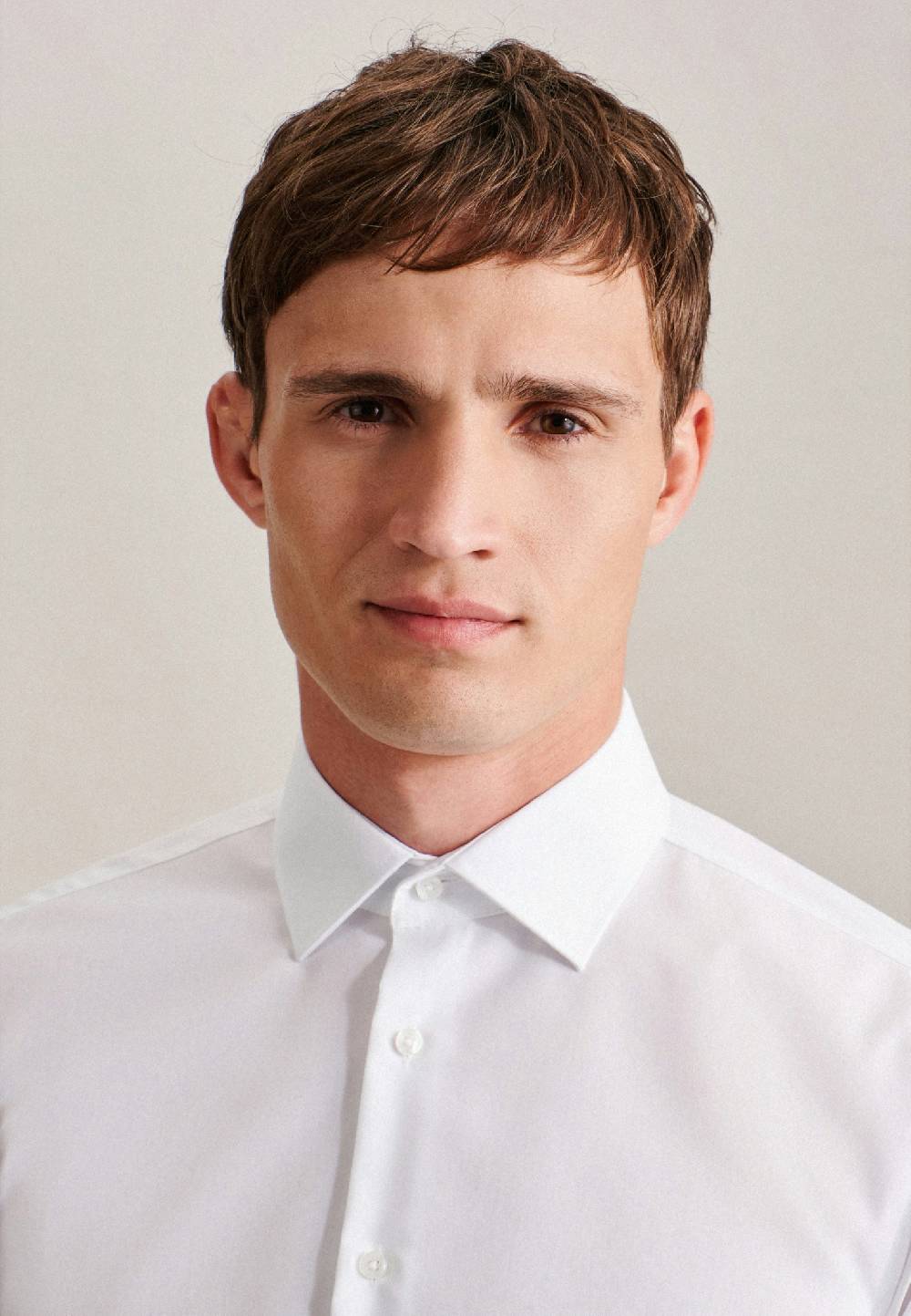 Studio Seidensticker Bügelfreies Fil A Fil Business Hemd In X-Slim Mit Kentkragen