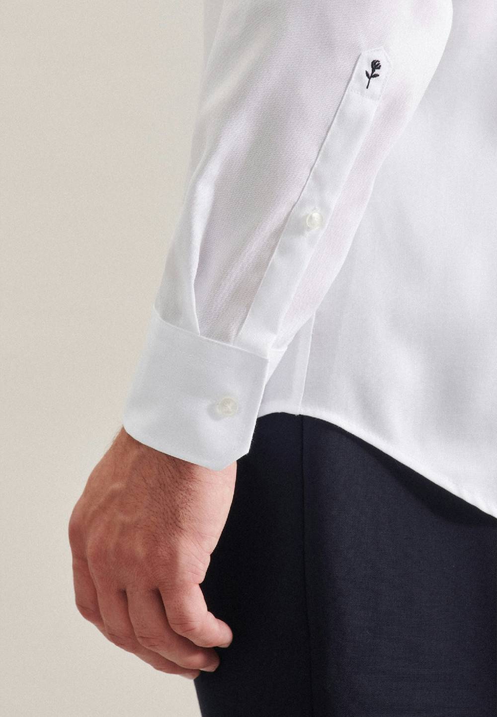 Studio Seidensticker Bügelfreies Oxfordhemd In Shaped Mit Kentkragen