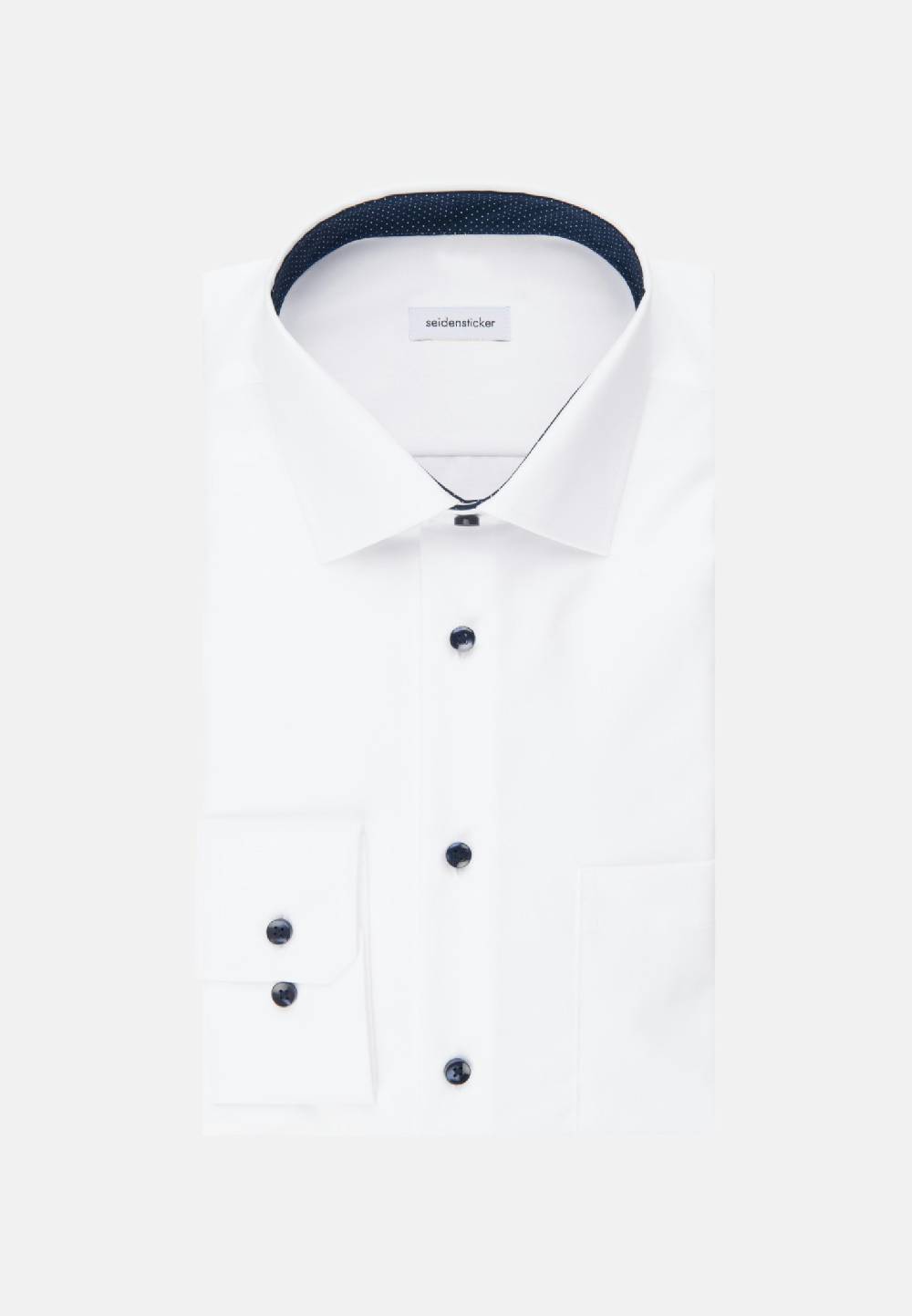 Studio Seidensticker Bügelfreies Popeline Business Hemd In Comfort Mit Kentkragen