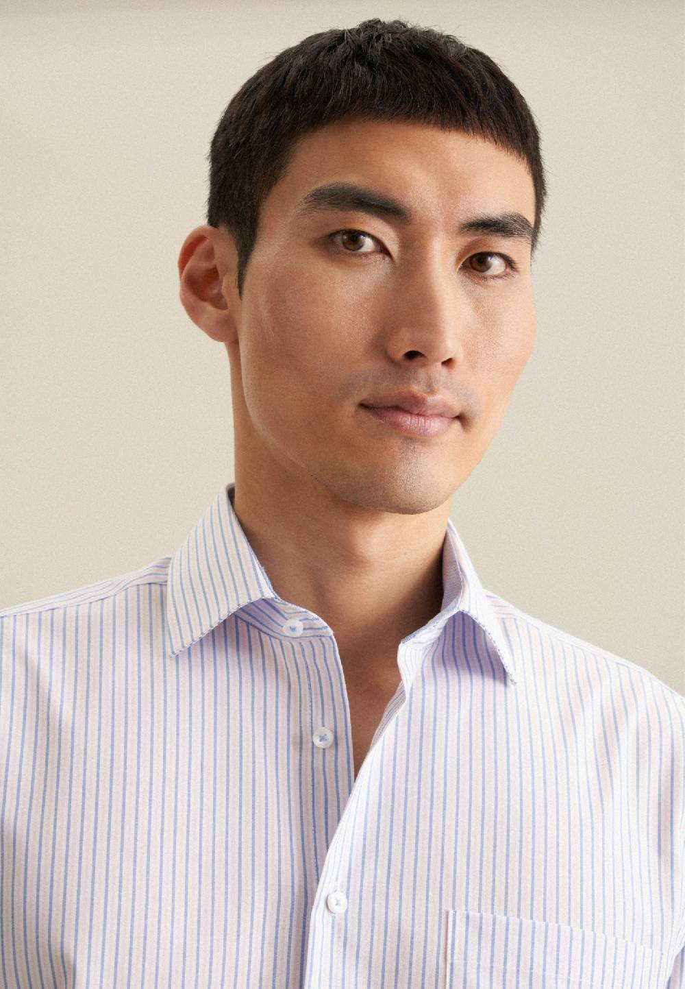 Studio Seidensticker Bügelfreies Popeline Business Hemd In Comfort Mit Kentkragen