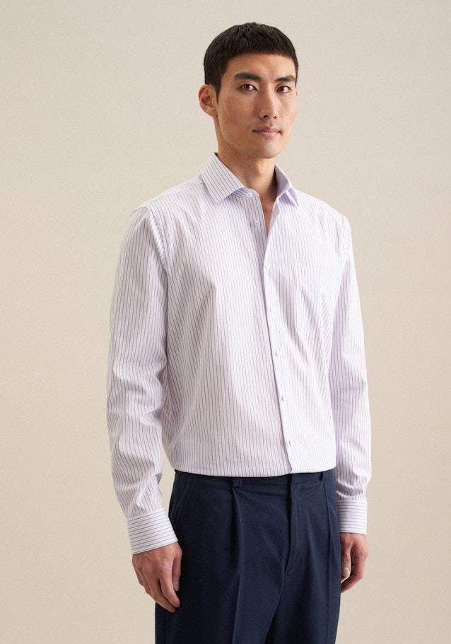 Studio Seidensticker Bügelfreies Popeline Business Hemd in Comfort mit Kentkragen