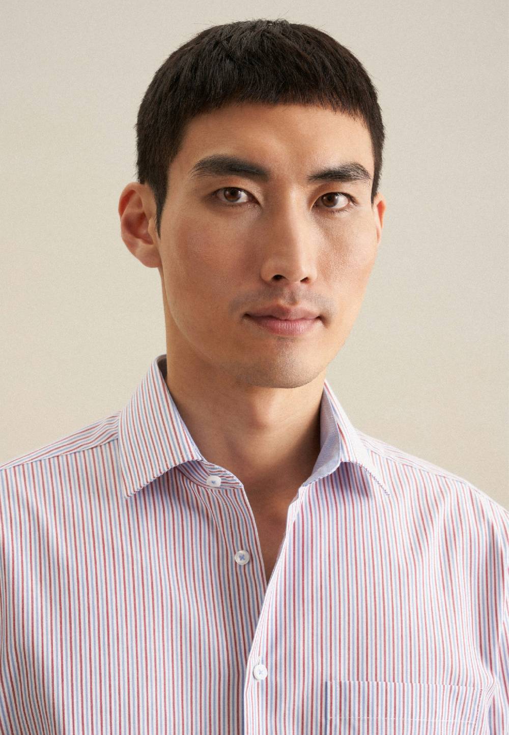 Studio Seidensticker Bügelfreies Popeline Business Hemd In Regular Mit Kentkragen