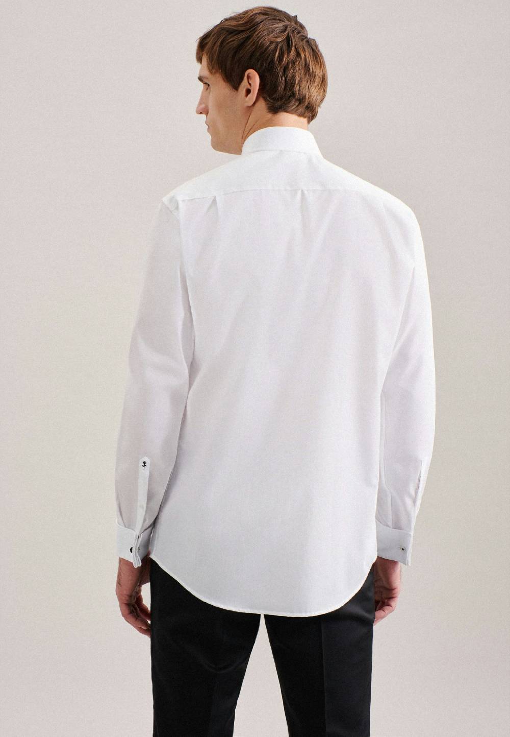 Studio Seidensticker Bügelfreies Popeline Business Hemd In Regular Mit Kentkragen