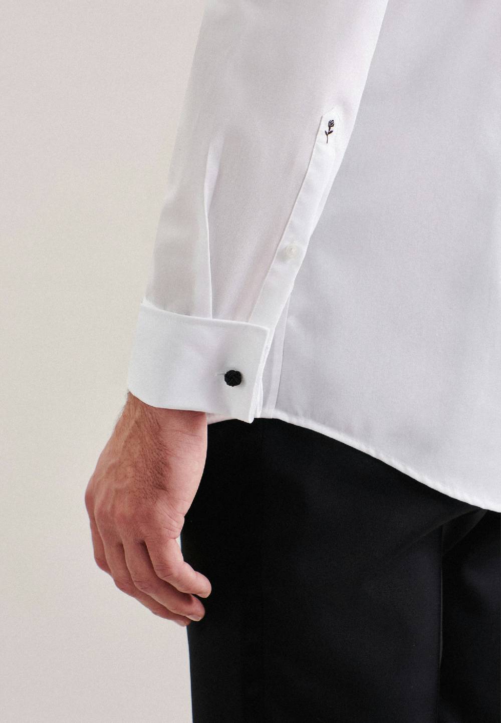 Studio Seidensticker Bügelfreies Popeline Business Hemd In Regular Mit Kentkragen