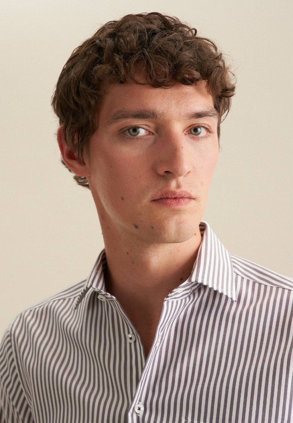 Studio Seidensticker Bügelfreies Popeline Business Hemd In Regular Mit Kentkragen