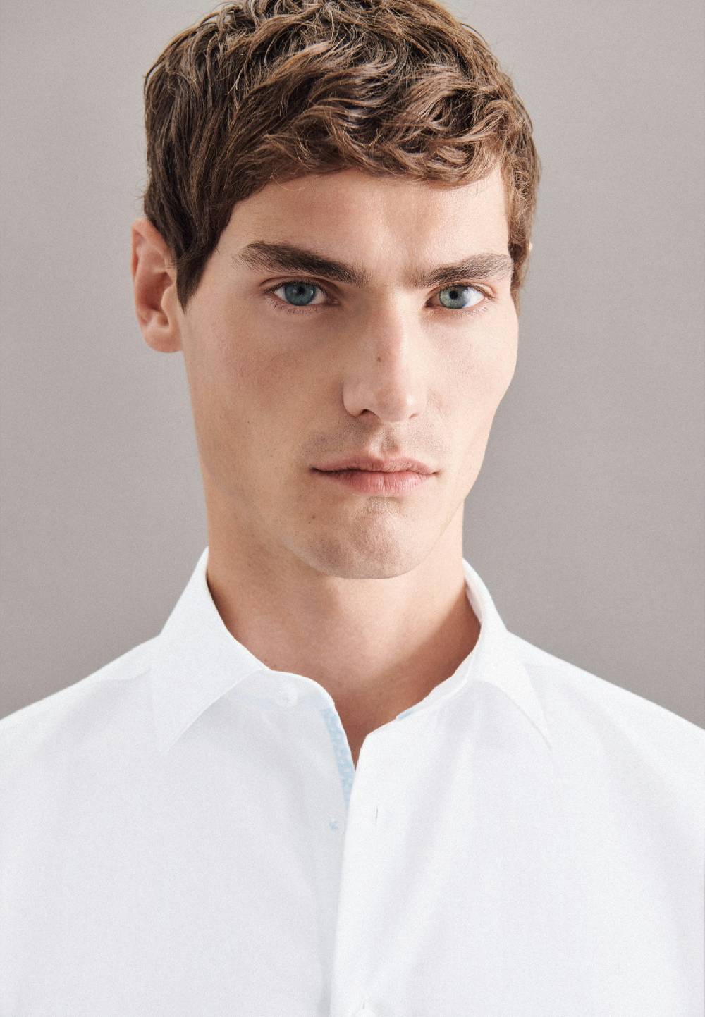 Studio Seidensticker Bügelfreies Popeline Business Hemd In Shaped Mit Kentkragen