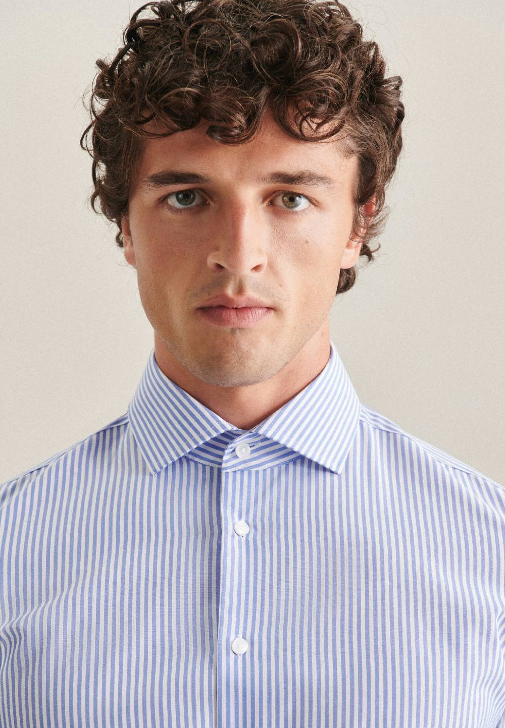 Studio Seidensticker Bügelfreies Popeline Business Hemd In Slim Mit Kentkragen