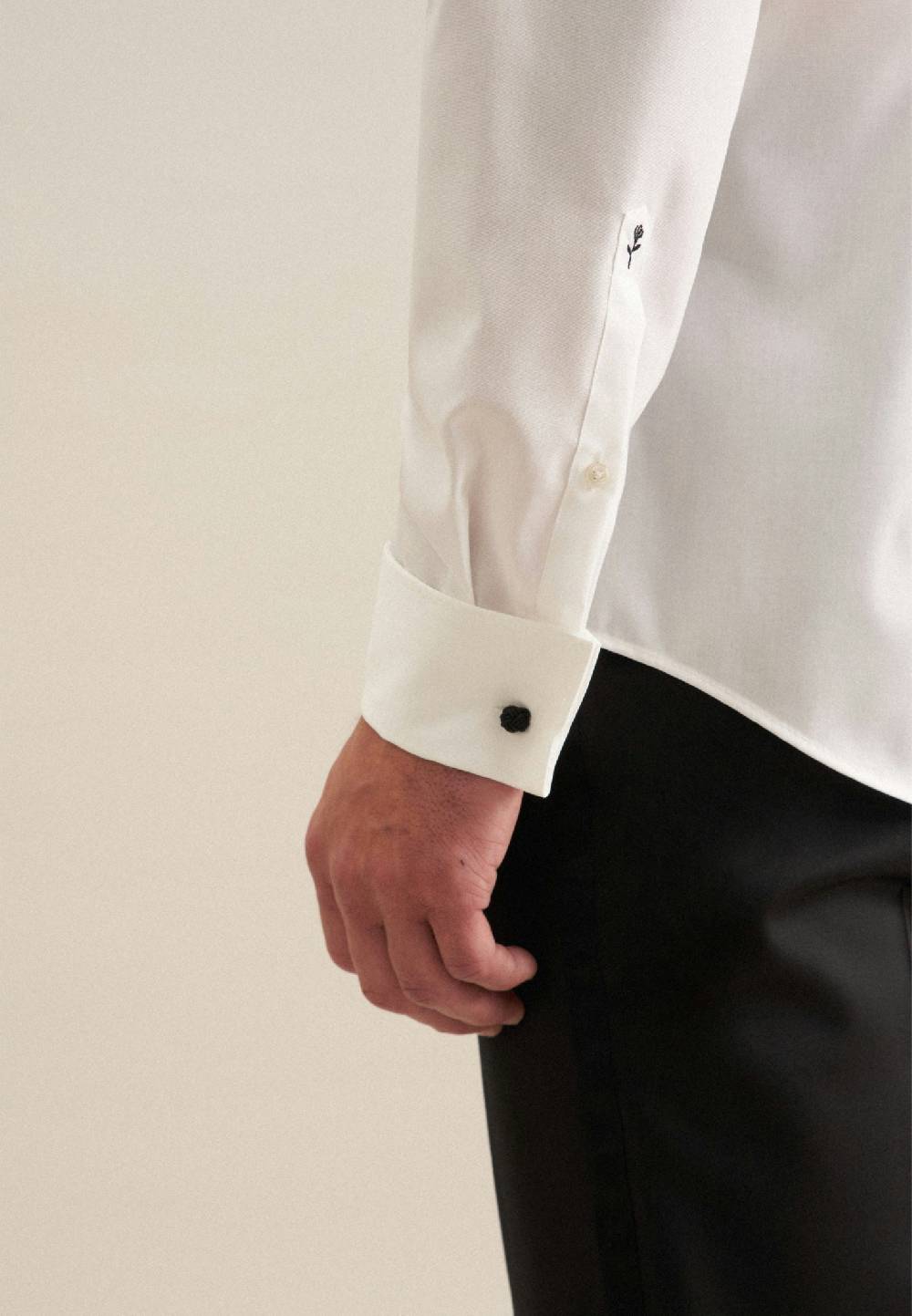 Studio Seidensticker Bügelfreies Popeline Business Hemd In Slim Mit Kentkragen